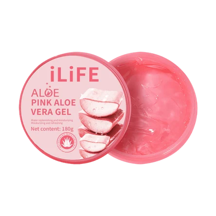 iLiFE Розовый гель алоэ вера